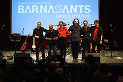 La Banda Obrera del Poble (LA BOP) al Auditori Barradas de l'Hospitalet de Llobregat BarnaSants 29/04/22 